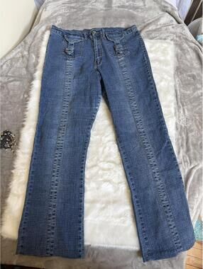 Apollo Jeans Blue Denim Jeans with Buckle Detail Size 13/14
